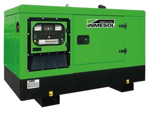Generador eléctrico Inmesol IK-17 insonoro 17 kVA motor Lombardini diésel.