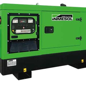 Generador eléctrico Inmesol IK-17 insonoro 17 kVA motor Lombardini diésel.