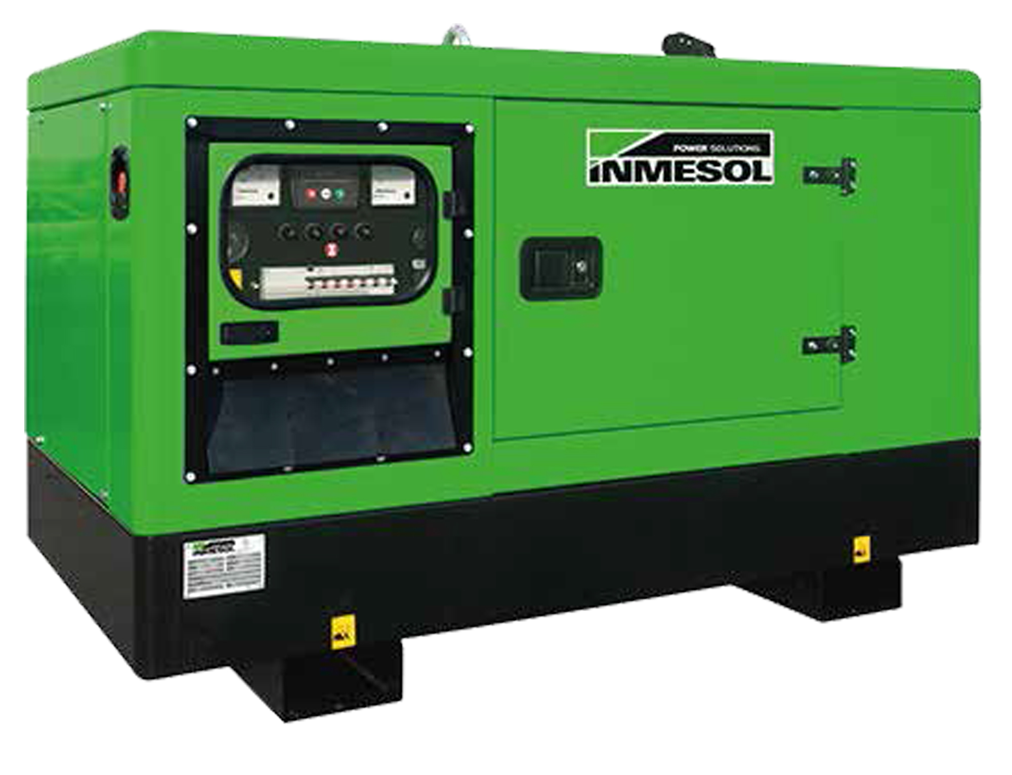 Generador eléctrico Inmesol IK-17 insonoro 17 kVA motor Lombardini diésel.