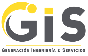 Logo corporativo GIS con identidad visual de servicios industriales, minería y continuidad operacional en el norte de Chile.