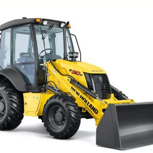 Retroexcavadora New Holland B90B para excavación y movimiento de tierra