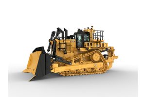 Bulldozer Caterpillar D10 operando en minería de gran escala para movimiento de material y preparación de terreno.